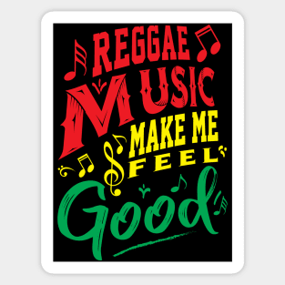 Reggae Music Sticker